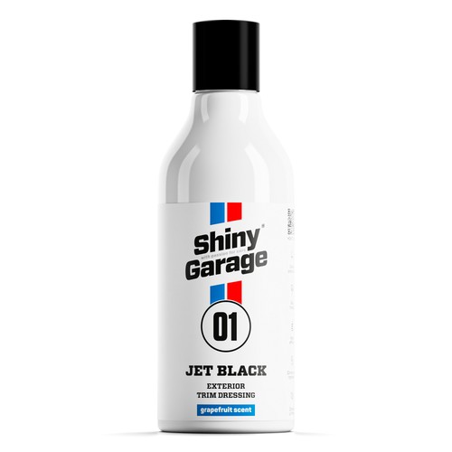 Shiny garage jet black - garage,