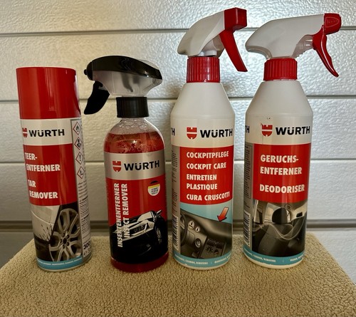Würth auto pflegeset teilig - pflegeset, 4-teilig